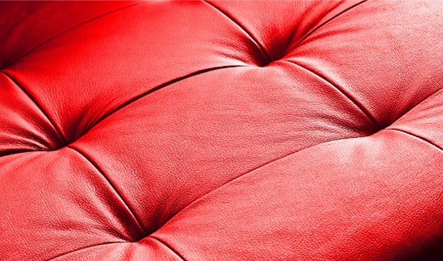 red leather