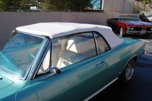 Chevy Corvair we installed a top on and did complete interior