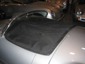 Porsche 356 replica with Tonneau cover we made custom fit.